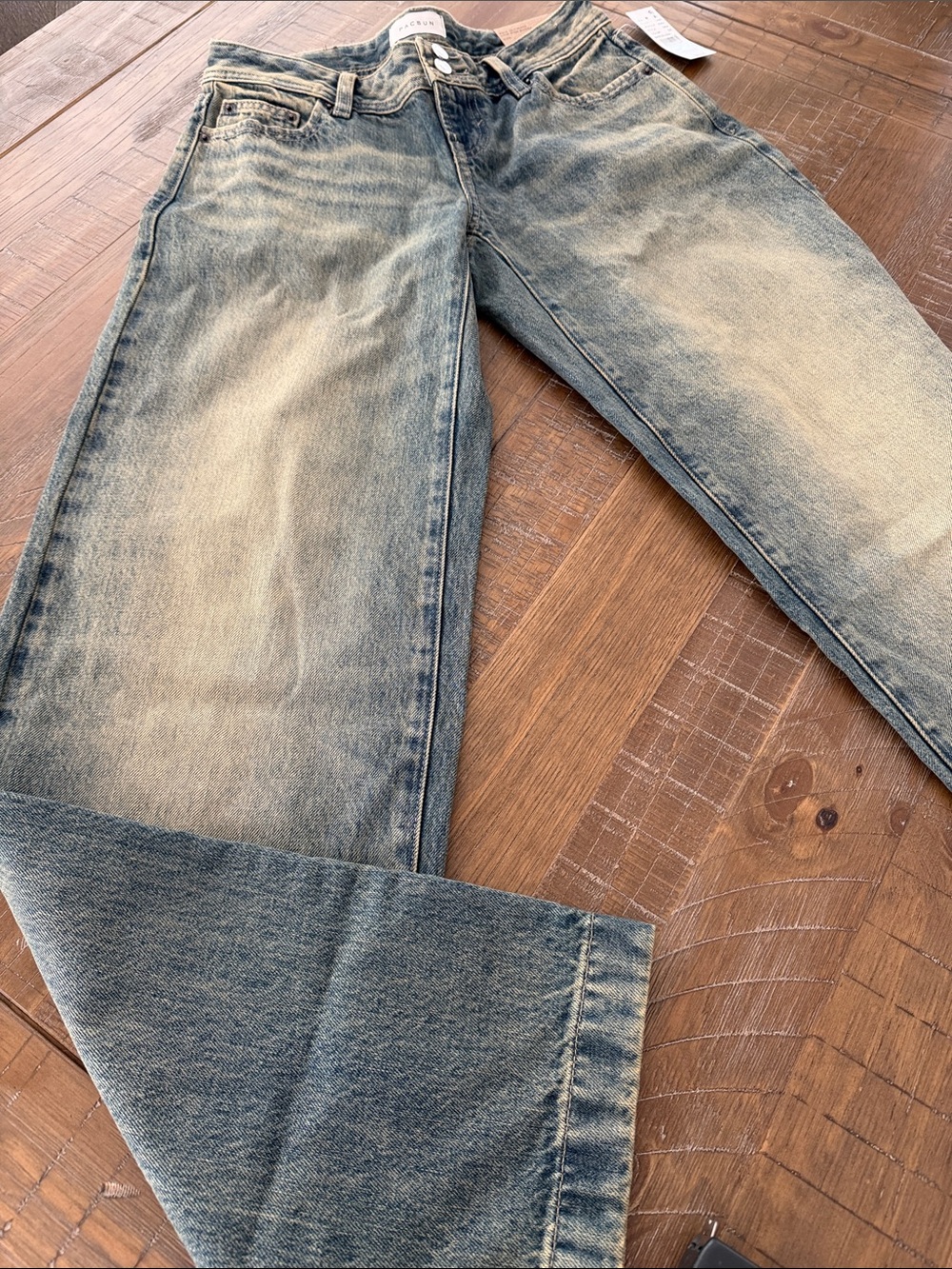 NWT PacSun Kaia Ultra Low Rise Baggy Jeans